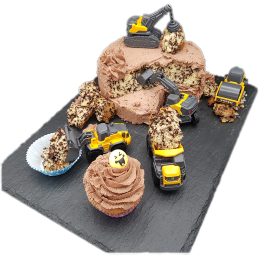 Cake chantier chocolat